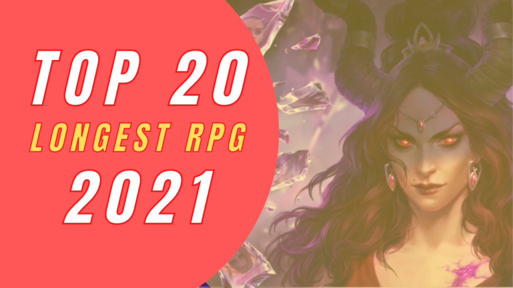 Top 20 des RPG les plus longs sorties en 2021