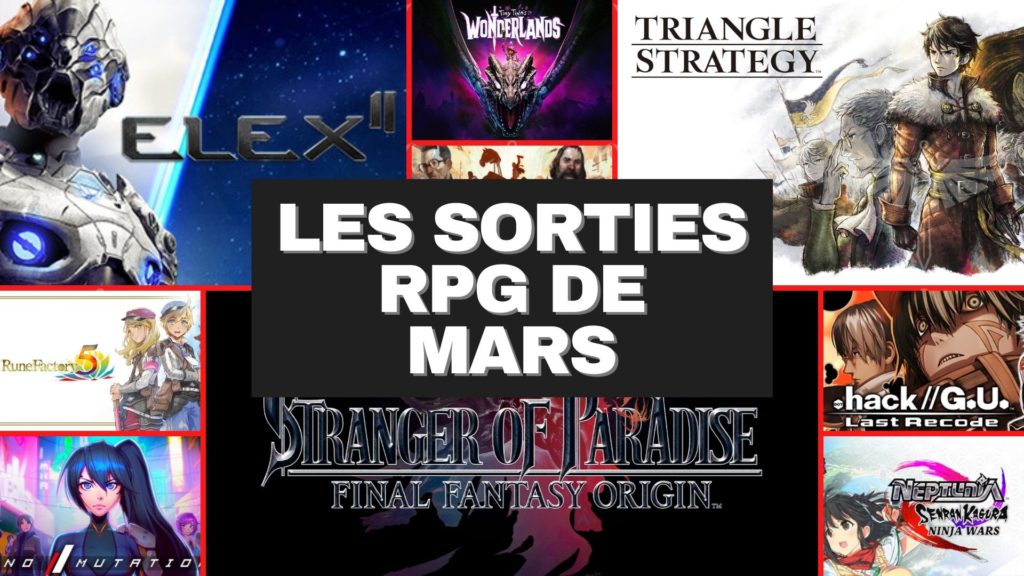 Sorties RPG Mars 2022 sur jdrpg.fr