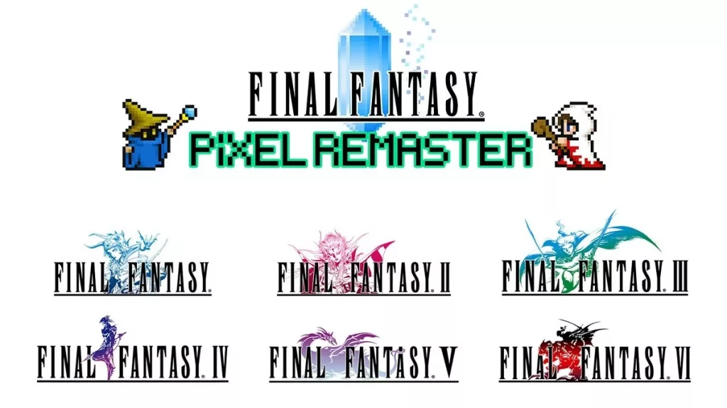 Final Fantasy Pixel Remasters sur Playstation 4 et Nintendo Switch